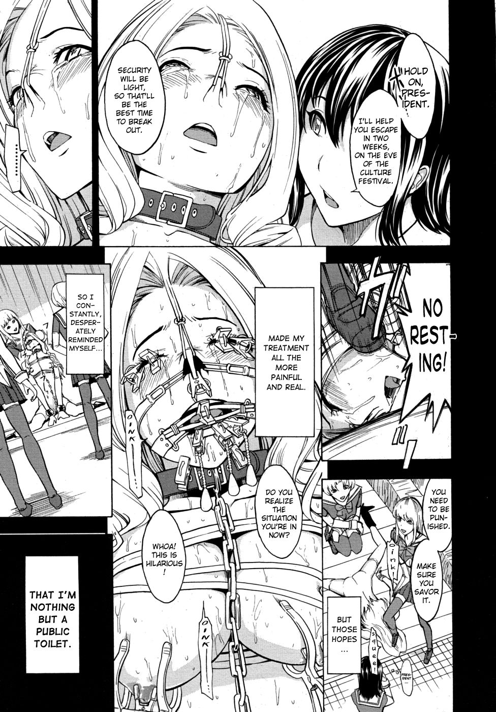 Hentai Manga Comic-Koukai Benjo-Chapter 2-7